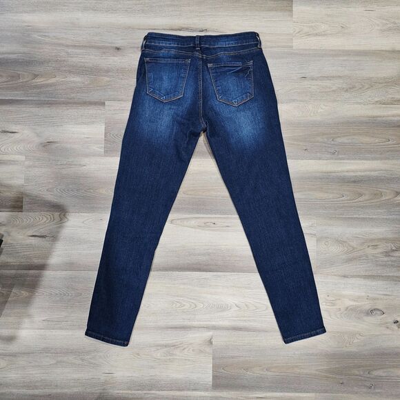 KanCan Estilo Jeans Stretch Skinny Dark Denim Women's Size 11/29 - Picture 2 of 13